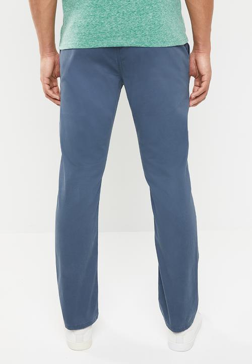 Superdry. - Straight leg chinos - blue
