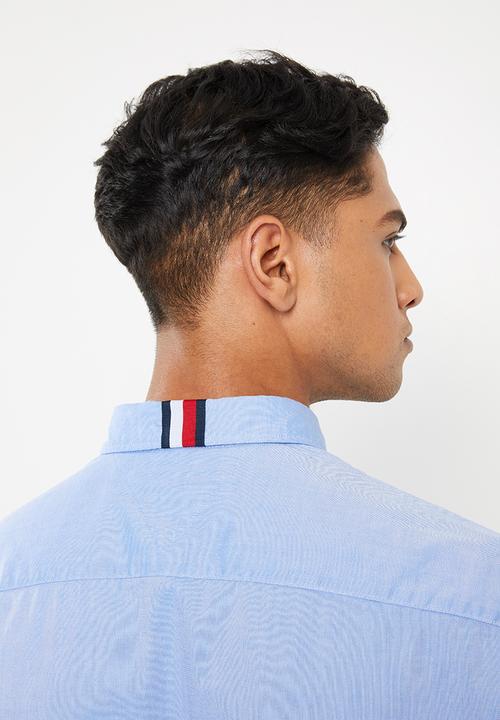 Tommy Hilfiger - Colourblock shirt - blue & white