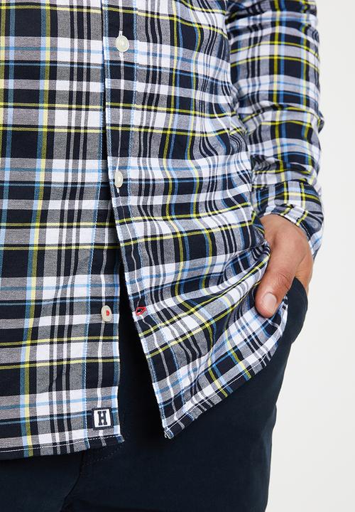 Tommy Hilfiger - Plaid check slim fit shirt - multi