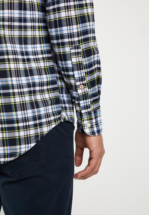 Tommy Hilfiger - Plaid check slim fit shirt - multi