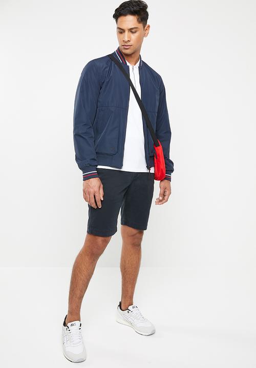 Superdry. - Compton bomber jacket - navy