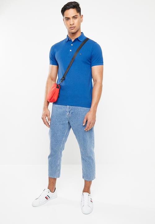 Tommy Hilfiger - Tommy slim polo - blue