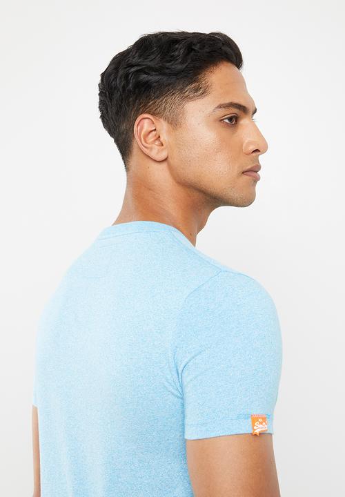 Superdry. - Ol fluro grit tee - blue