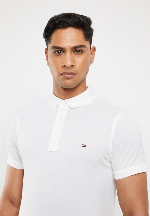 Tommy Hilfiger - Tommy Hilfiger polo - cream 