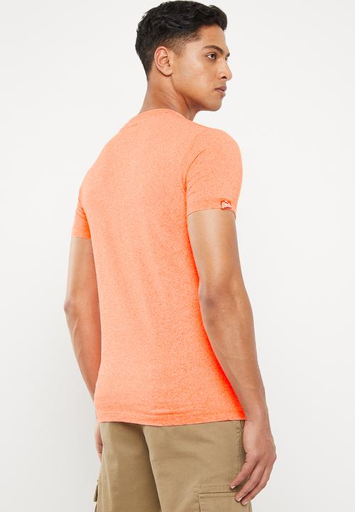 Superdry. - Ol fluro grit tee - orange