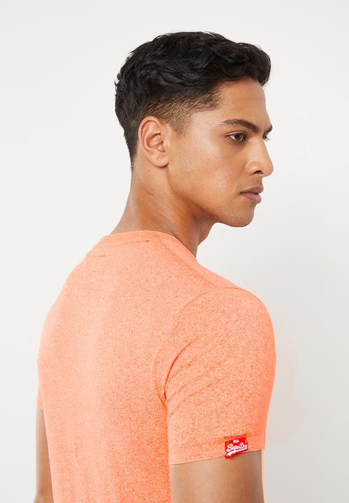 Superdry. - Ol fluro grit tee - orange