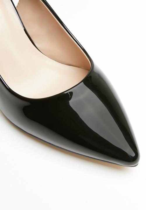 POLO - Nicole slingback strap court - black