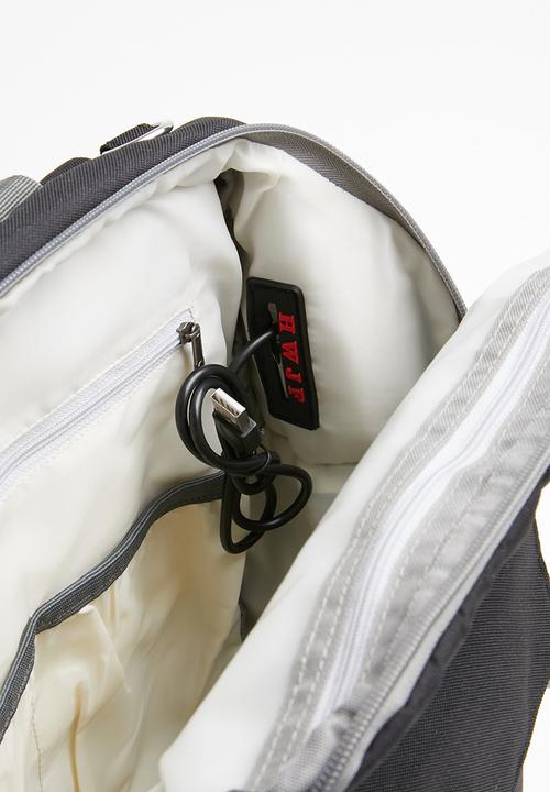Escape Society - Diaper travel backpack - black