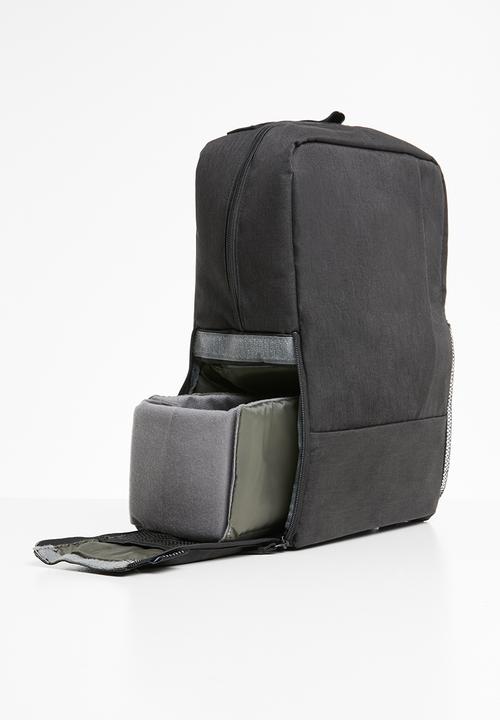 Escape Society - Outdoor camera backpack - charcoal 