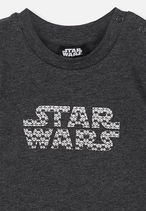 Cotton On - Jamie short sleeve star wars tee - black