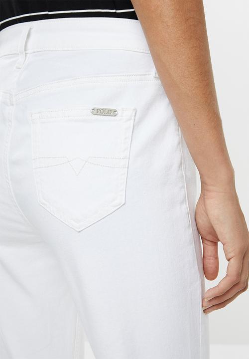 POLO - Stacey fashion jeans - white