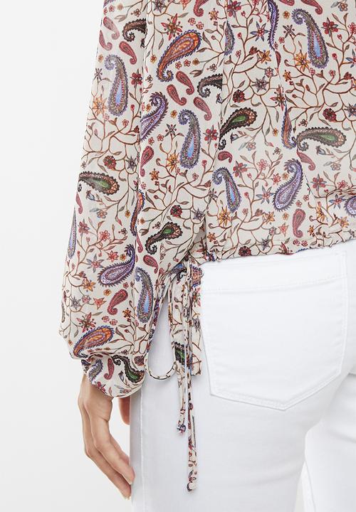 edit - Peasant blouse - multi