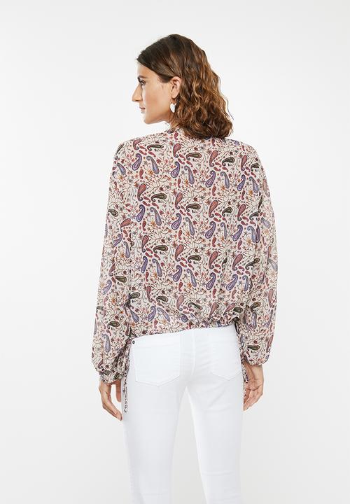 edit - Peasant blouse - multi