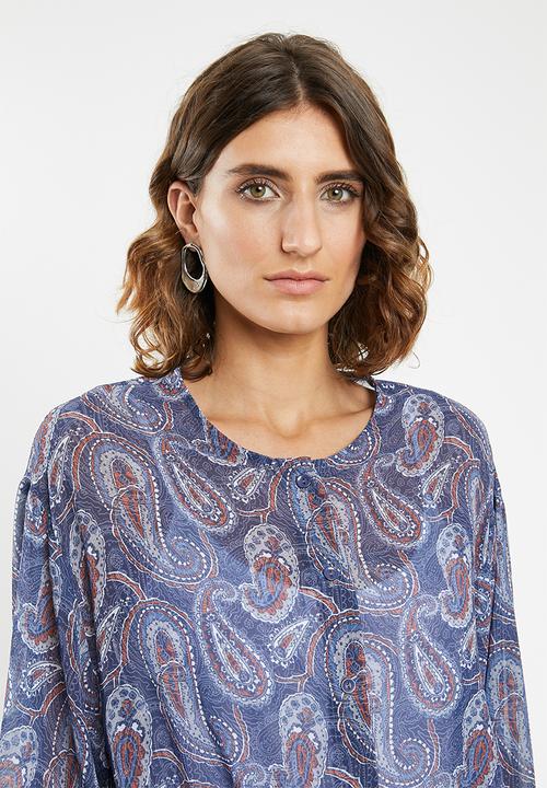 edit - Peasant blouse - multi