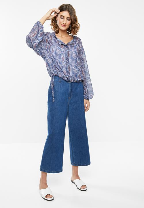 edit - Peasant blouse - multi