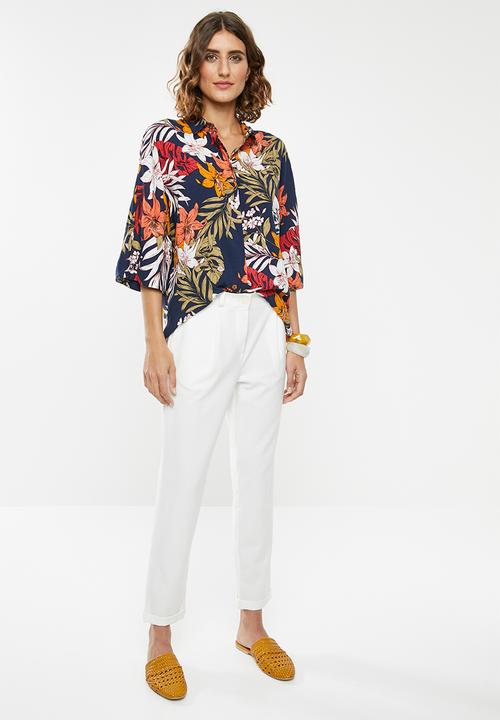 edit - Grown on sleeve shirt - multi