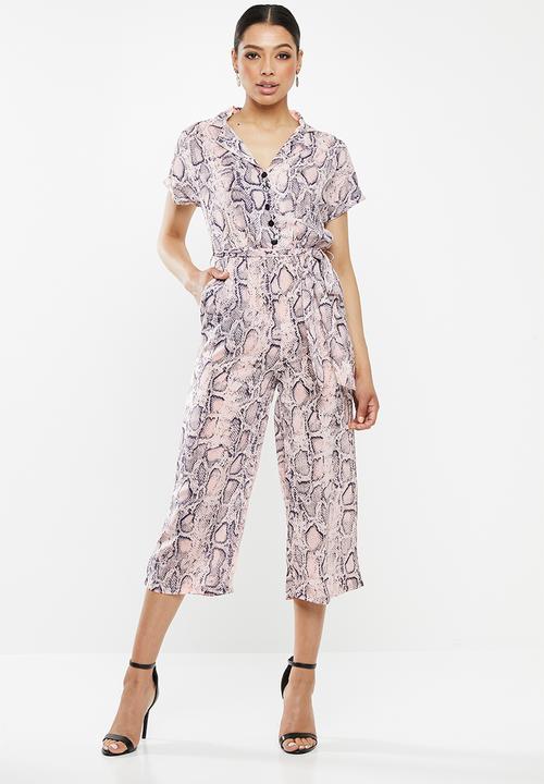 purple culotte jumpsuit