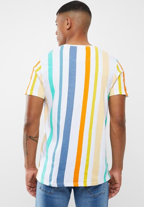 Brave Soul - Crome short sleeve tee - multi