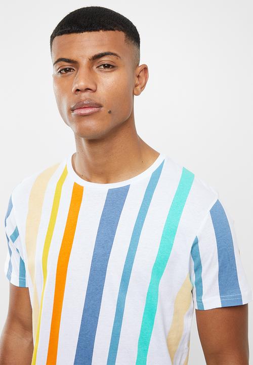 Brave Soul - Crome short sleeve tee - multi