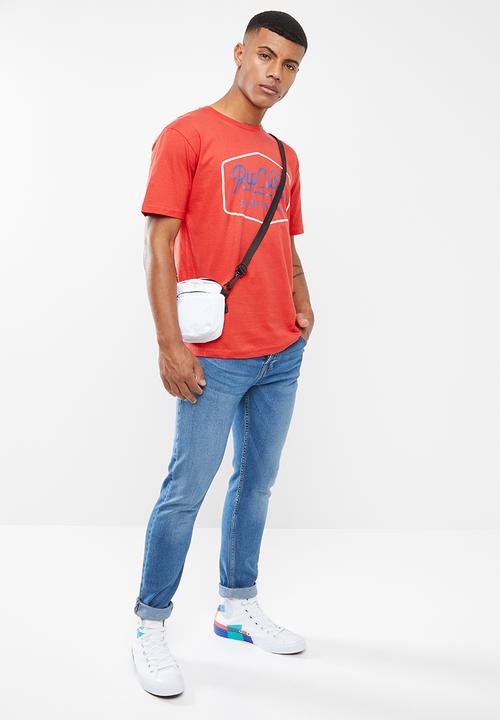 Rip Curl - Station short sleeve tee - red