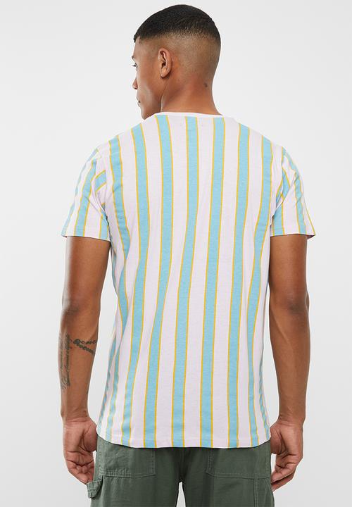 Brave Soul - Fake news printed short sleeve tee - multi 