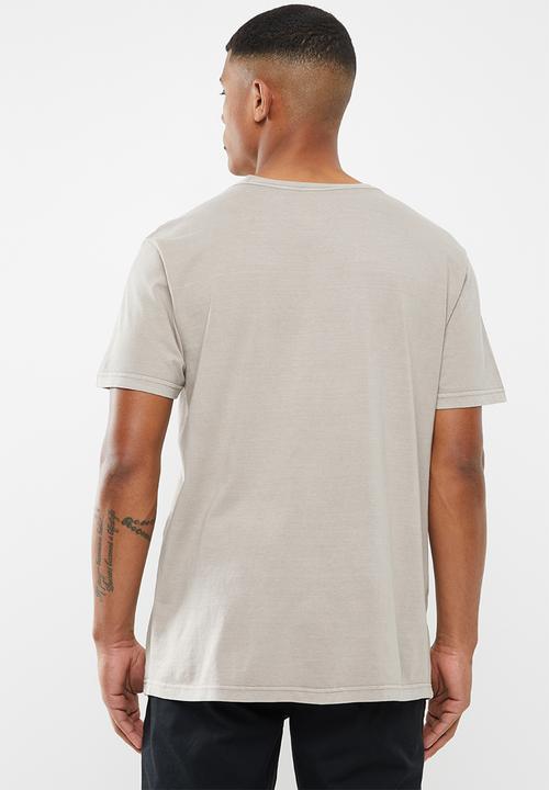 RVCA - Big pigment short sleeve - beige