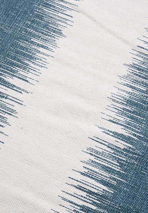 Sixth Floor - Vim printed rug - teal