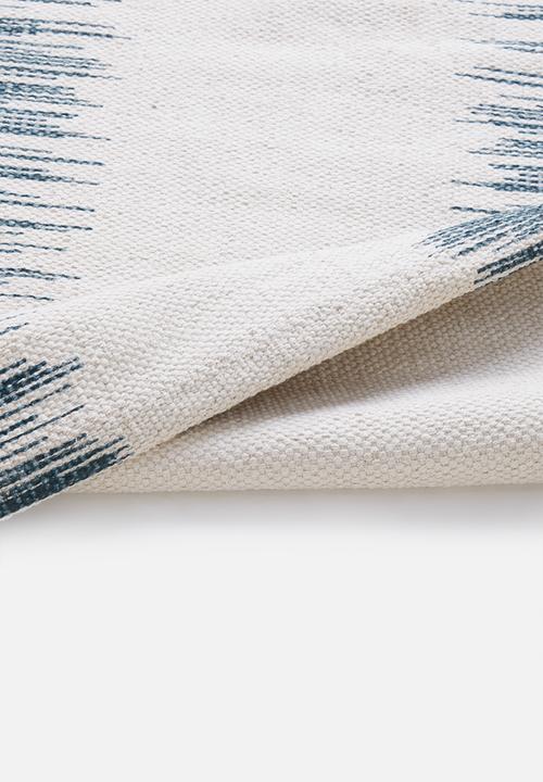 Sixth Floor - Vim printed rug - teal