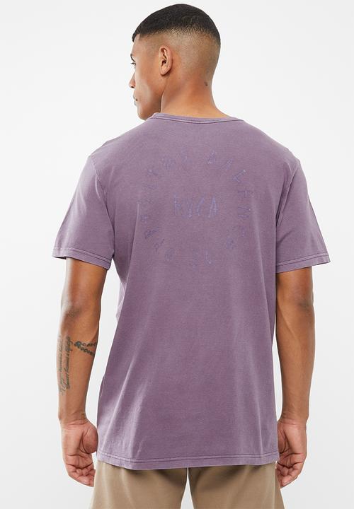 RVCA - Hortonsphere short sleeve tee - purple