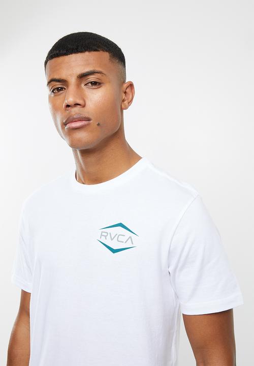 RVCA - Astro hex short sleeve tee - white 