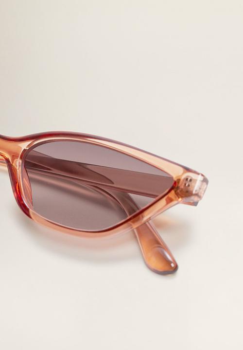 MANGO - Micro sunglasses - brown