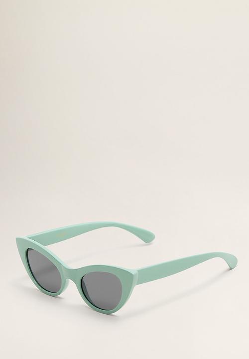 MANGO - Cat-eye sunglasses - green