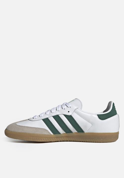 adidas Originals - Samba OG - white / collegiate green / vapour green