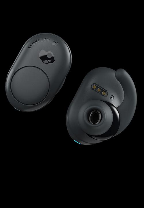 Skullcandy - Push True Wireless in-ear - Dark Grey & Black