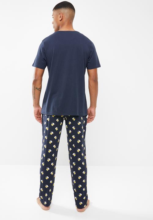 Brave Soul - Drink sleep set - navy