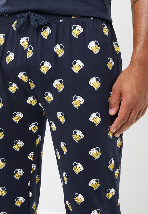 Brave Soul - Drink sleep set - navy