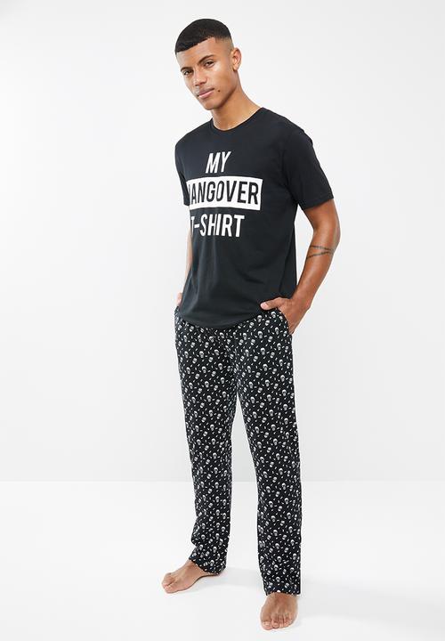 Brave Soul - Hangover sleep set - black