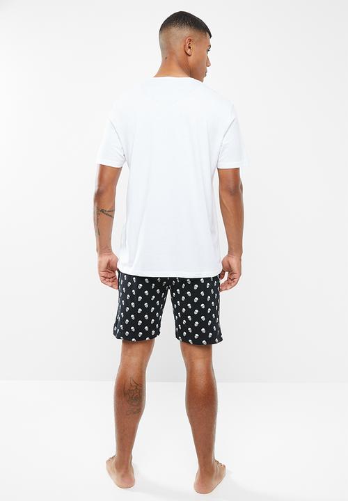 Brave Soul - Skulls sleep set - black & white