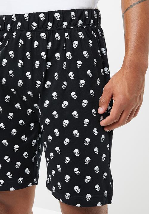 Brave Soul - Skulls sleep set - black & white
