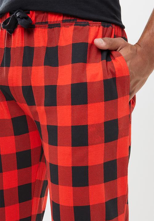 Brave Soul - Beard sleep set - black & red