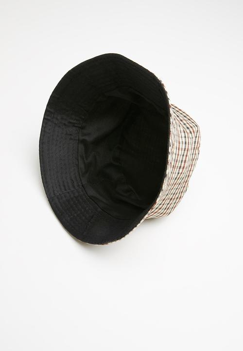 Superbalist - Reversible bucket hat - black & neutral