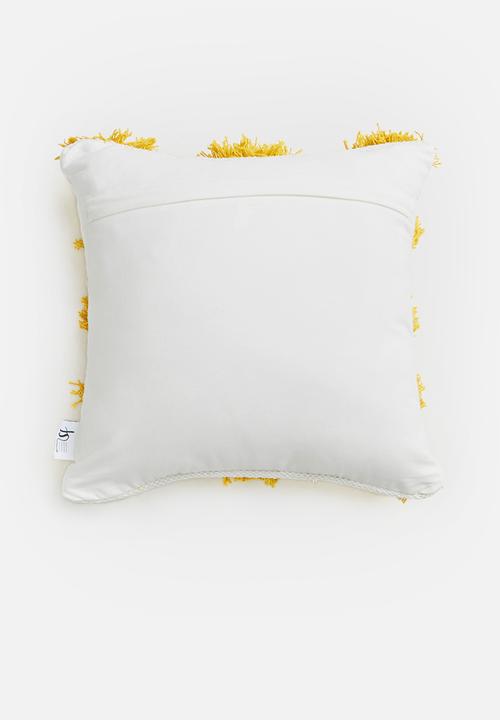 Sixth Floor - Poppy cushion cover - mustard