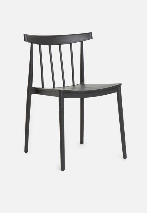 Eleven Past - Tokyo chair - black