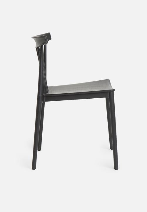 Eleven Past - Tokyo chair - black
