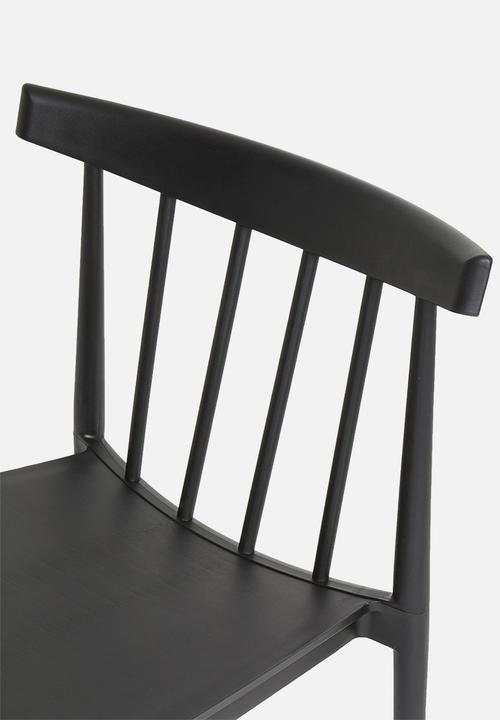 Eleven Past - Tokyo chair - black