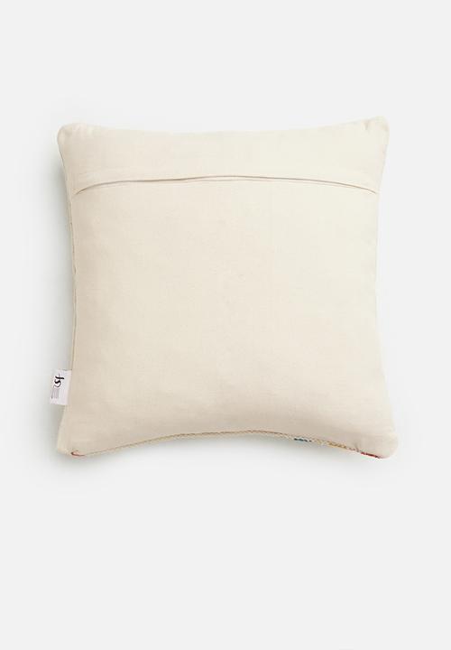 Sixth Floor - Rainbow cushion cover - multi