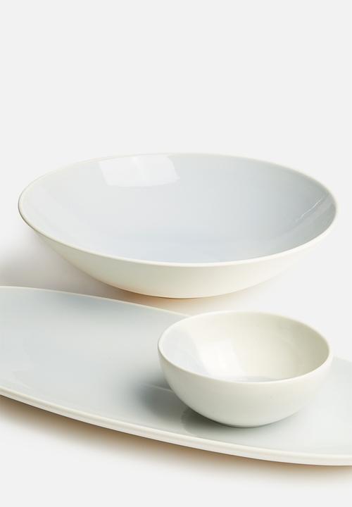 Urchin Art - Everyday serving bowl - grey