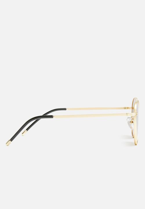 Superbalist - Grace round sunglasses - brown