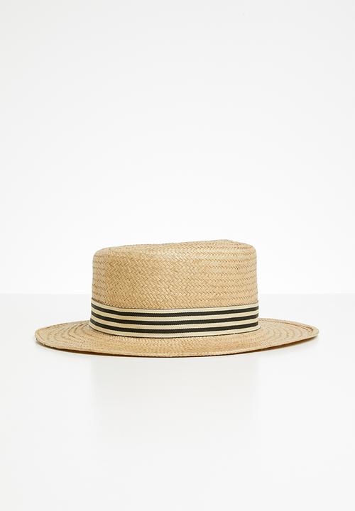 Superbalist - Panama round sun hat - neutral