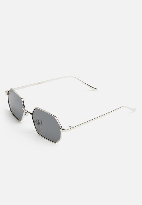 Superbalist - Salena hexagon sunglasses - silver